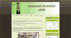 Desktop Screenshot of grize.si